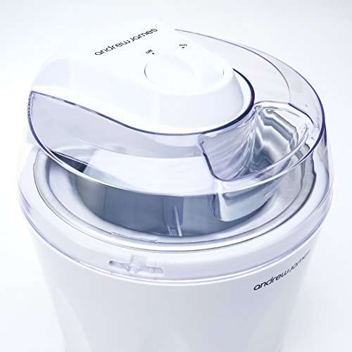 Andrew James – *1,45 Liter* Eismaschine/Speiseeismaschine- Sorbet + Frozen Joghurt Automat – Gewählt Vom Which Magazine (UK) Zum „Best Buy“ Eiscremeautomaten - 4