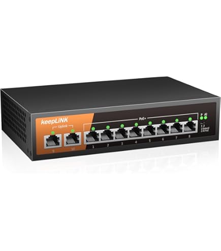 ZIRYXQ Server Di Stampa Di Rete Con 1x 10/100 Mbps RJ-45 Porta LAN