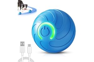 fupcap Springender Aktivierungsball für Hunde, 2026 Neu Sprung Hundespielzeug Intelligenz Selbstbeschäftigung, Elektrisch Hundespielzeug Ball Interaktiv für Katzen Hunde (Blau)