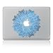 Produktbild Macbook Skin Aufkleber, Morbuy abnehmbare Kunst Creative Anti-Kratz-Beschichtung Skin Vinyl Schutz MacBook Aufkleber Pro 13 A1706 / A1708 ( Touch Bar /Non Touch Bar) (Blaue Schneeflocken)