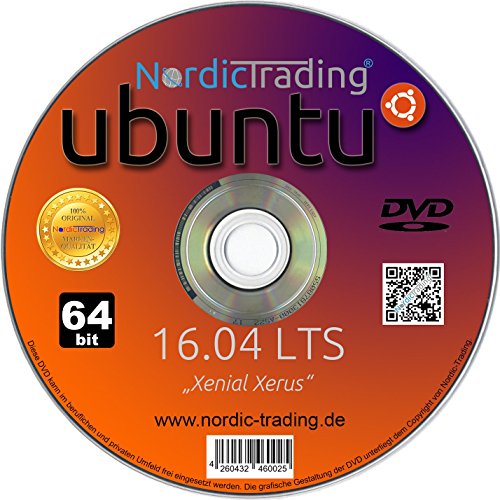 Preisvergleich Produktbild Ubuntu 16.04 LTS 64bit DVD