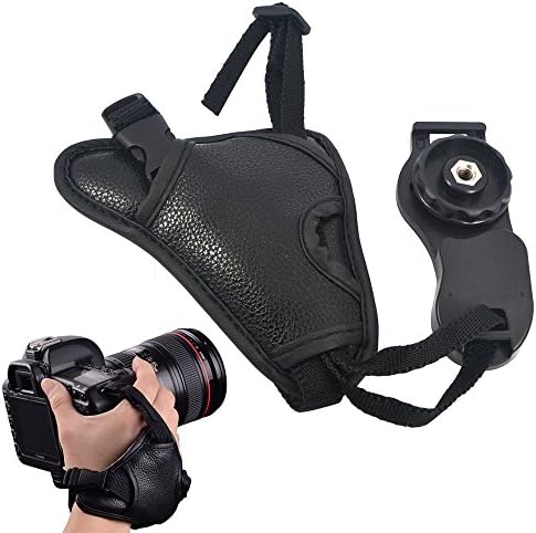 GHMZ Soft Hand Grip Vintage PU Leather DSLR Camera Wrist Strap Belt for Nikon Canon Sony SLR/DSLR Camera