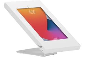 Maclean MC-475 - Soporte para Tablet con Protección Antirrobo para Montaje en Pared o Mesa, Compatible con 9,7"-11", iPad/iPad Air/iPad Pro, Samsung Galaxy Tab A/Tab A7/Tab S6 Lite (Blanco)