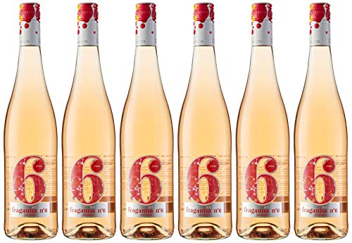 Fragantia 6 Vino Fragancia 6 Rosé - 6 Paquetes de 750 ml - Total: 4500 ml
