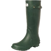Hoggs Of Fife Braemar Wellington Boots In Navy - Natural Rubber, Handmade, Cotton Lined - View #6