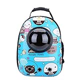 Eingebauter Verschluss kann verhindern, dass das Haustier wegläuft oder verloren geht, wenn die Tasche offen ist, große Belüftungslöcher an der Seite der Tasche, die Luftzirkulation fördern und Ihr Haustier kühl und komfortabel machen.