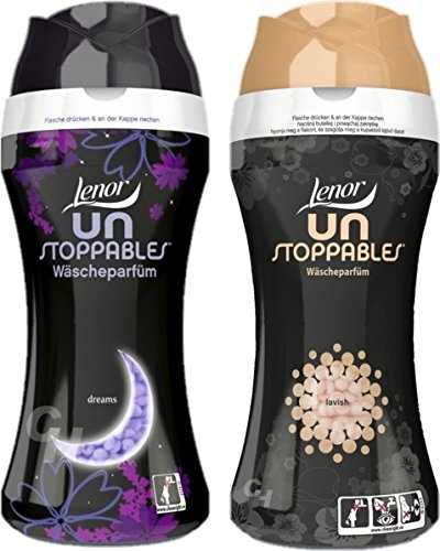 Preisvergleich Produktbild SET: Lenor Unstoppables Wäscheparfüm Dreams + Lavish - 2x 275g