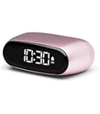 Lancoon Réveil Numérique Avec Radio, 4 Niveaux De Luminosité, Volume Réglable, Snooze, Port De Charge USB, Mode 12/24 H, Adaptateur Inclus