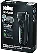 Braun S&eacute;ries 3 3020s Rasoir &Eacute;lectrique &agrave; Grille&nbsp;Noir
