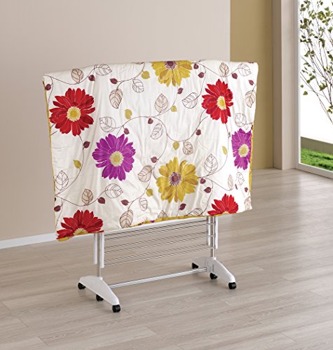 SONDERANGEBOT: One Click Luxus Wäscheständer® E1, Wäscheturm und Garderobe 2in1 - 8