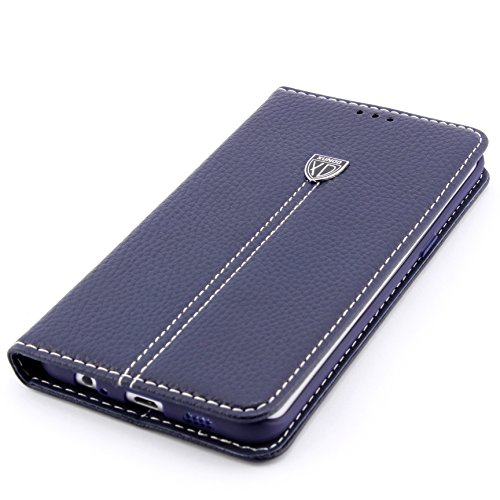 [ J5 Version 2016 ] Handy Schutz Tasche Noble Series Cover für Samsung Galaxy [ J5 Version 2016 ] edle Book Style Hülle mit Aufstellfunktion und Kartenfach ScorpioCover blau - 4