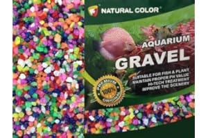 NATURAL COLOUR Sweeties Aquarium Gravel, 4-6 mm, 5 kg, Multi-Colour