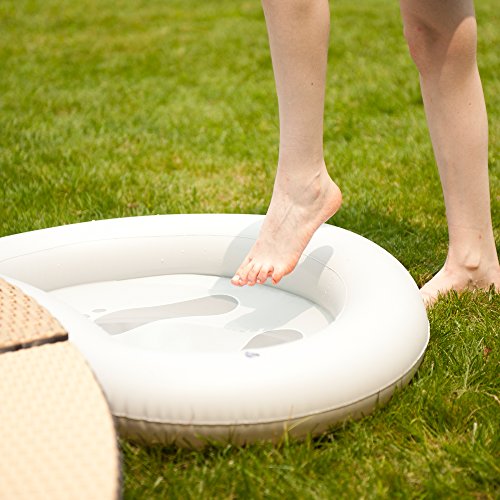 Miweba MSpa Whirlpool aufblasbares Fußbad B0301367 73x93cm oval - 3