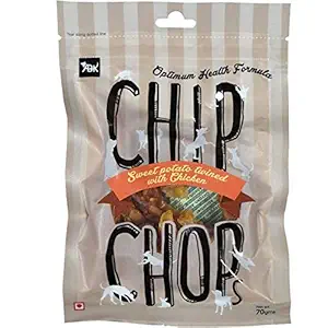 Chip Chops Sweet Potato Chicken Dog Treat, 70 g