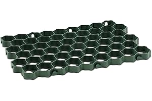 hillvert Grigliato Carrabile HT-LG-30G (60 x 40 x 3 cm, 4 pezzi, verde)