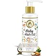 Mom & World Baby Hair Oil With Organic & ColdPressed Natural Oil for Kids 200ml