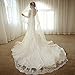 Produktbild Braut Schleier Wei Elfenbein Kathedrale LNge Hochzeitskleid ZubehR Stickerei Mit Pailletten Kante T¨¹Ll 3M