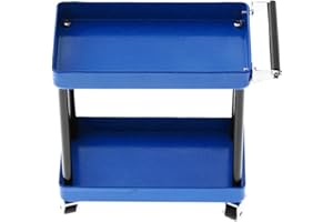 GAEIRT Rollwerkzeugwagen werkstattwagen einfach zu montieren und zu demontieren Werkzeugwagen zum Platzieren von Bolzen werkstattwagen Schrauben(Blau) Accesorios a Trolleys