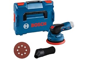 Professional 12V System sladdlös excenterslip GEX 12V-125 (inkl. sliprondell (125 mm), 1 x slippapper, dammpåse, utan b