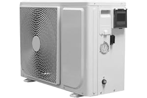 RUNADI Pompe à Chaleur Piscine eco Clair 3.3 KW pour piscines jusqu'à 20 m³