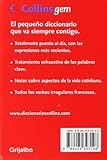 Image de Diccionario Collins gem francés-español (ESPAÑOL-FRANCES)