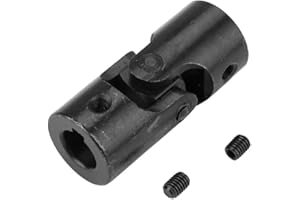 MUMISUTO Giunto Universale 16mm, Giunto Cardanico Girevole Universale Accoppiatore Connettore Motore in Metallo con Viti per RC Barca Auto, 16 * 32 * 70 mm