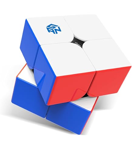 Oostifun MoYu RS2M V2 Enhanced 2x2x2 Cubo Magico Magnetico - Versione Potenziata Con Borsa E Treppiede, Per Principianti E Pro