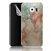 Produktbild Sunroyal TPU Silikon Schutzhülle Handyhülle durchsichtig für Samsung Galaxy S6 SM-G920F Ultra Dünn Flex Hülle stoßdämpfende kristallklar Leichte Anti-scratch Case Weichem Aquarell Tasche Schutz Etui mit TPU Gel Dauerhaft Schön Tasche malerei muster schale Cover rutschfest kratzfest Backcover Tinte 1x Screen Protector