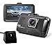 Produktbild WJJ- 3,0 "1080p HD Dual Objektiv im Auto Schlagkamera (Vorwärts- und Rückansicht) Videorecorder DVR mit 170 Grad Weitwinkel, 6-seitig Vision, Loop Recording, G-Sensor, Parkmonitor