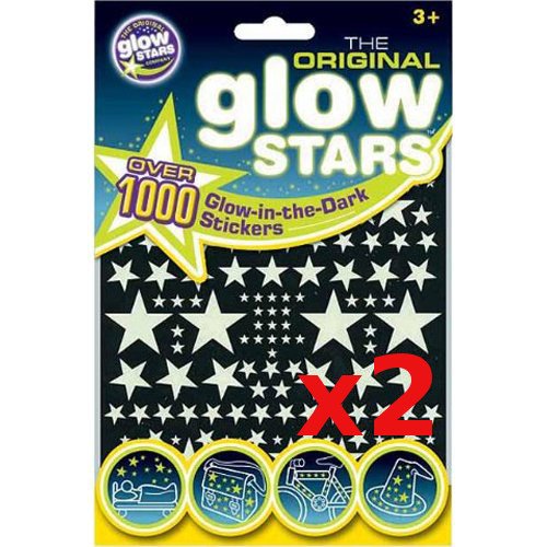 Brainstorm-The Original Glowstars 2 000 phosphorescentes estrellas