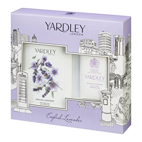 Yardley London English Lavender Talc 200 g and Soap 100 g