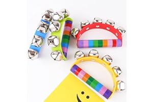 WSNDM 2 Piezas Maracas, Traqueteos Shaker de Madera, Juguetes Educativos Musicales para Niños, Percusión Juguete Musical, La Coctelera De Arena (Colores y Patrones Aleatorios)(Tipo 4)