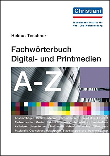 Preisvergleich Produktbild Fachwörterbuch Digital- und Printmedien