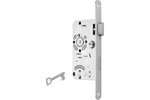 BKS Türschloss BB-Schloss Klasse 1 Dornmaß 55 mm Stulp 20 mm DIN Rechts Entfernung 72 mm Zimmertürschloss Stahl-Einsteckschloss von SOTECH für Zimmertüren