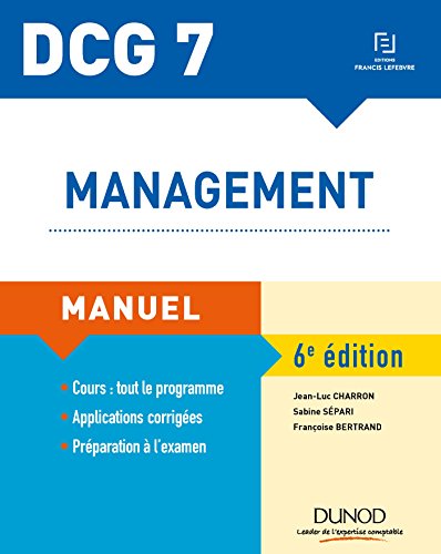 Download DCG 7 - Management - 6e éd. - Manuel Download DCG 7 - Management - 6e éd. - Manuel