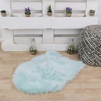 Amazon.de: Lammfell-Teppich Kunstfell Schaffell Imitat | Wohnzimmer