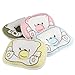 TOOGOO(R) Cute Bear Cotton Newborn Baby Prevent Flat Head Pillow Support