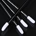 100PCS Black Handle Make Up Tool Disposable Cosmetic Lip Brushes