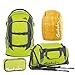 Produktbild Satch Pack Ginger Lime 4-tlg. Set Schulrucksack + Schlamperbox + Sporttasche + Regencape Orange