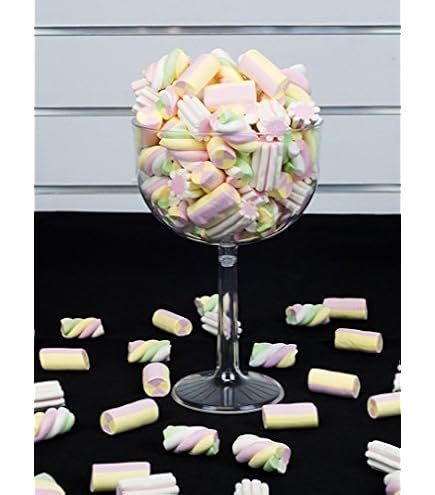 Portaconfetti Coppa Inclinata Trasparente - Plastica 16cm Diametro 24cm Altezza - Foto 6