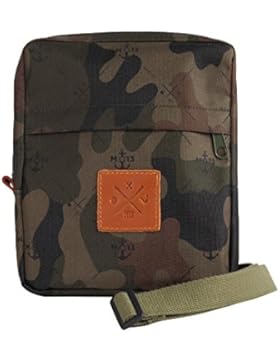 Camo Pusher Bag - Brusttasche, Umhängetasche mit M13 Camouflage Full Print, Schultertasche, Brustbeutel (Manufaktur13)