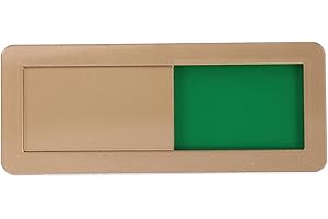 VILLCASE Señalización Creativa Sala Panel De Puerta De Reunión Placa De Puerta Para Signo De Privacidad Vacante No Molestar La Puerta De Oficina Vacía De Acrílico