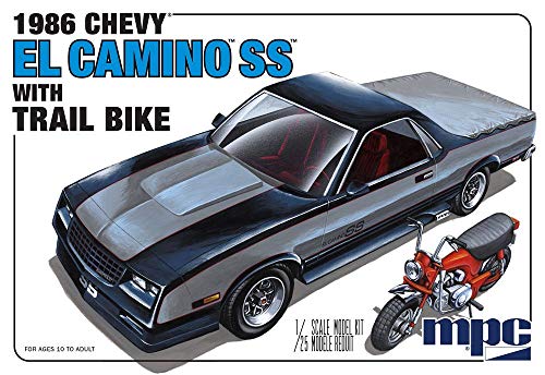 Round2 mpc888/12 1/25 1986er Chevy el Camino ssmit Dirt Bike plástico Maqueta de, Modelo Ferrocarril Accesorios, Hobby, de construcción