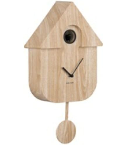 Horloge Coucou Moderne Karlsson - Bois Foncé KA5964DW - Neuve