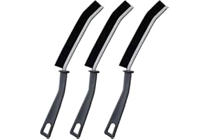 IUHRIE 3 Stück FugenbüRste,Fugen Clean,Fenster Putzen,KüChenbüRste,KlobüRste Mit Randreiniger,SpaltreinigungsbüRste,BüRsten Set,FugenreinigungsbüRste,Edges Brush,Fliesen,BüRste Putz für Küche,Bad,Toilette