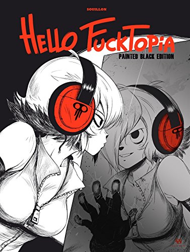 Book's Cover ofHello Fucktopia Painted Black Edition