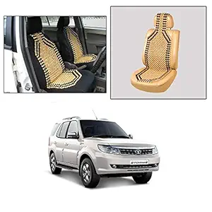 Oshotto Wooden Car Beads Car Wooden Acupressure Bead Seat Cover Compatible with Tata Safari/Storme