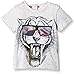 Pumpkin Patch Baby-Boys Sabertooth Printed T-Shirt, Off-White (Milk), 12-18 Months