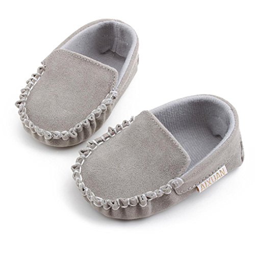 Babyschuhe Longra Baby Mädchen Doppel Velours weiche Sohle Schuh weiche Schuhe Flats Schuhe Lauflernschuhe Krippeschuhe(0 ~ 18 Monate) - 4