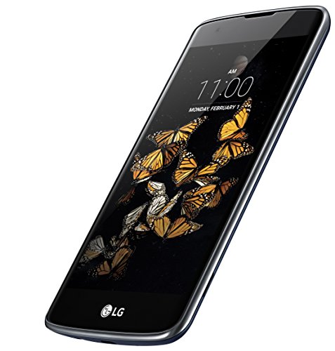 LG K8 Smartphone (12,7 cm (5 Zoll) Touch-Display, 8 GB interner Speicher, Android 6.0) schwarz/blau